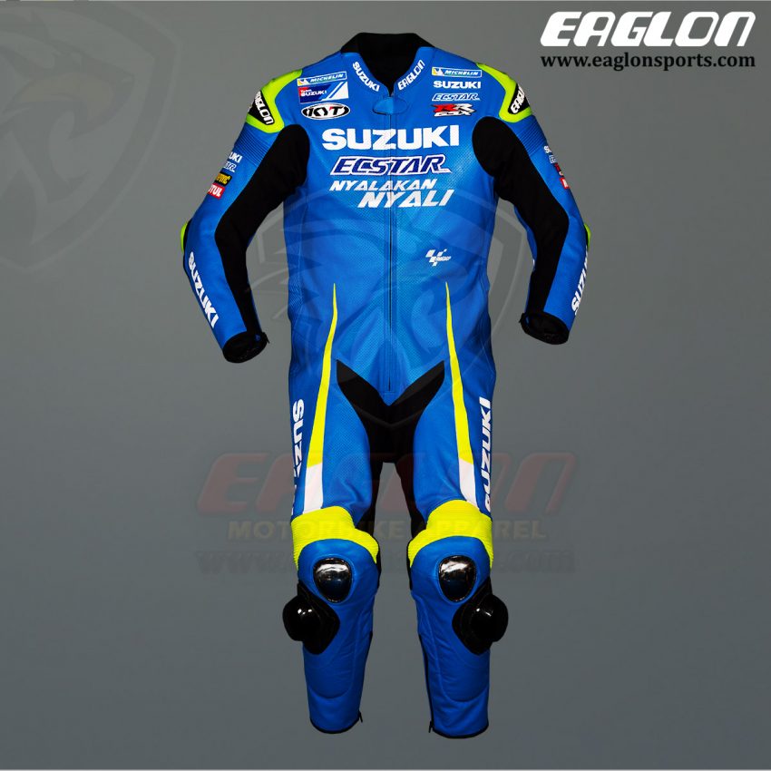 Alex Rins Suzuki Ecstar MotoGP 2017 Leathera Riding Suit