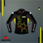 Andrea Iannone Dot Pattern MotoGp Leather Race Jacket
