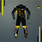 Andrea Iannone Dot Pattern MotoGp Leather Race Suit