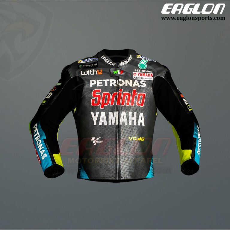 Buy Rossi Yamaha Petronas SRT MotoGP 2021 Riding Jacket - Eaglon