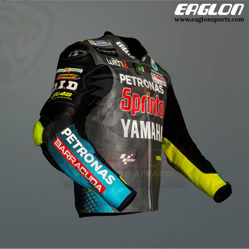 Buy Rossi Yamaha Petronas SRT MotoGP 2021 Riding Jacket - Eaglon