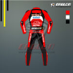 Marco Melandri Ducati Aruba it WSBK 2018 Leather Race Suit - Image 2