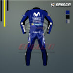 Maverick Vinales Yamaha Movistar MotoGP 2018 Leather Suit - Image 2