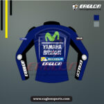 Maverick Vinales Yamaha Movistar Motogp 2017 Leather Jacket - Image 2