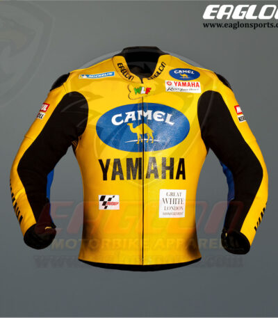 Valentino Rossi Yamaha Camel Motogp 2006 Leather Jacket
