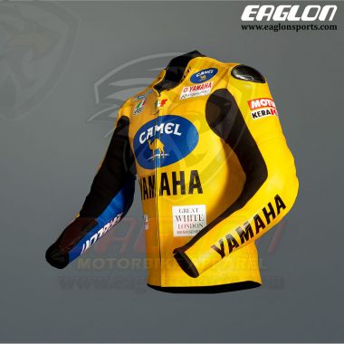 Valentino Rossi Yamaha Camel Motogp 2006 Leather Jacket - Eaglon