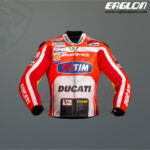 Valentino Rossi Ducati TIM Motogp 2011 Leather Jacket