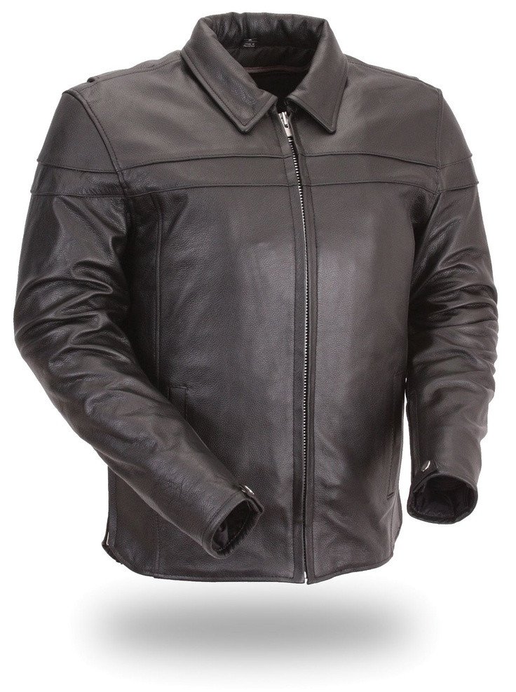 Detor Biker Leather Jacket -Eaglon Sports