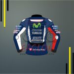 Jorge Lorenzo Yamaha Movistar Motogp 2015 Leather Jacket - Image 2