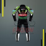 Tom Sykes Kawasaki Ninja Motocard WSBK 2016 Leather Suit - Image 2