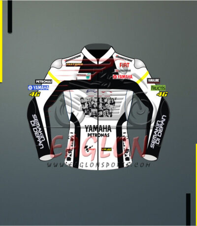 Valentino Rossi Yamaha MotoGP 2010 Leather Jacket