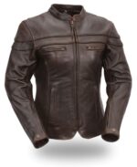 W-Reblox Biker Leather Jacket