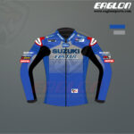 Alex Rins Suzuki Ecstar MotoGP 2020 Leather Jacket