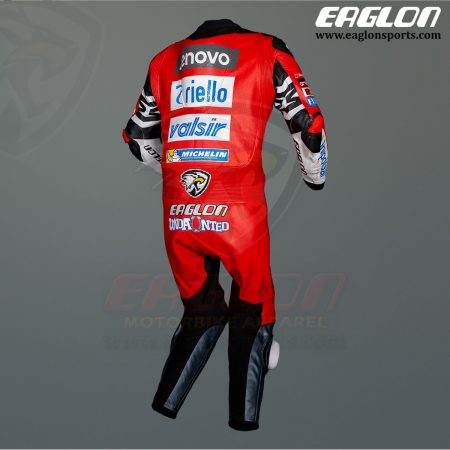 Andrea Dovizioso Ducati MotoGP 2020 Leather Race Suit - Eaglon Sports