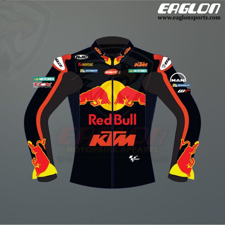 Brad Binder KTM Red Bull MotoGP 2021 Riding Jacket - Eaglon Sports