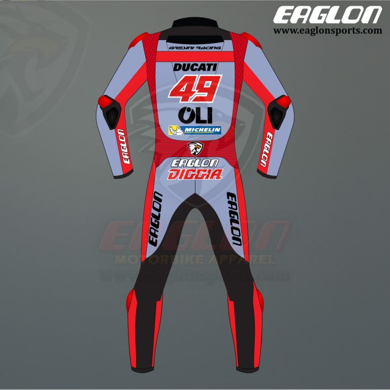 Enea Bastianini Team Gresini MotoGP 2022 Leather Race Suit - Ducati