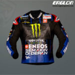 Fabio Quartararo Monster Energy MotoGP 2022 Leather Riding Jacket