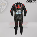 Suzuki Ecstar Black Leather Suit - Image 2