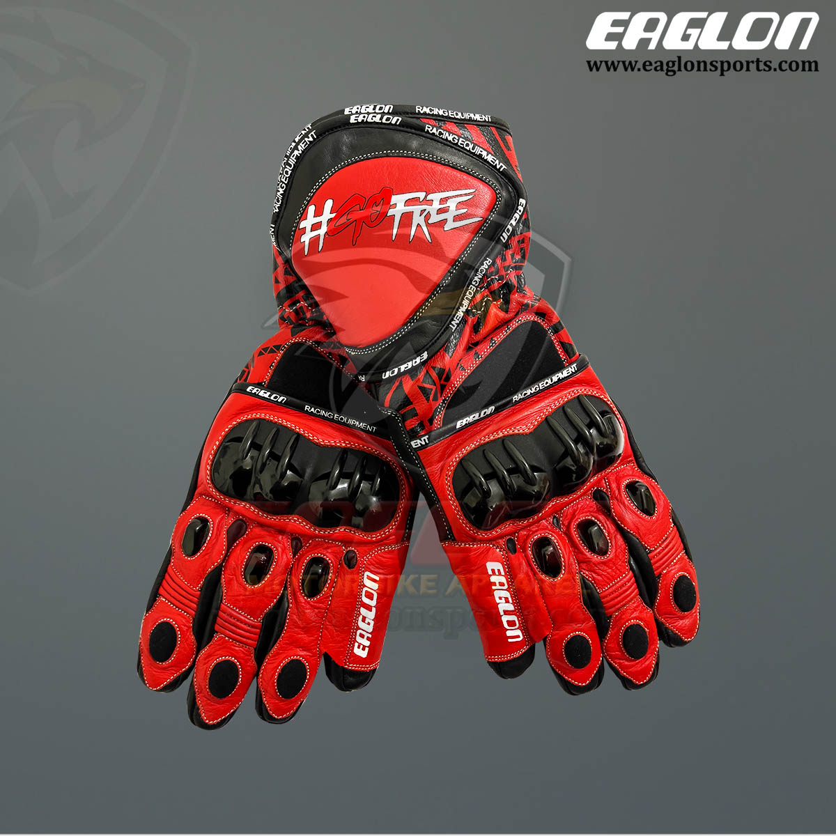 Francesco Bagnaia MotoGP 2022 Leather Race Gloves