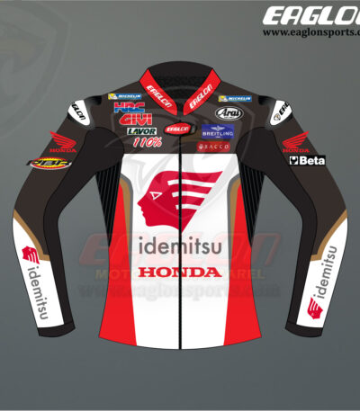 Takaaki Nakagami LCR Honda MotoGP 2022 Leather Race Jacket