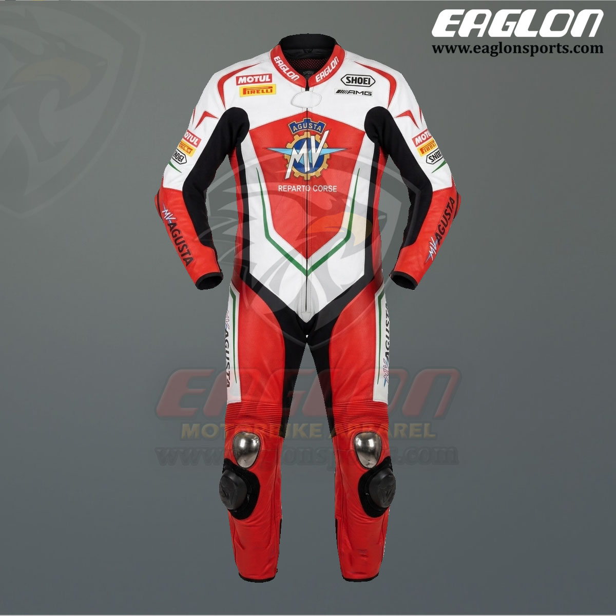 MV Agusta Reparto Corse Leather Race Suit MV Agusta Reparto Corse Leather Race Suit
