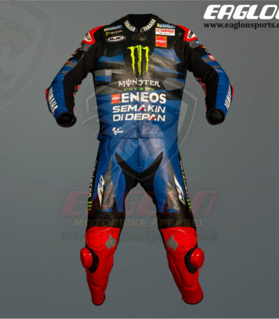 Fabio Quartararo Monster Energy 2023 Leather Race Suit
