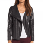 Black New Style Fashion Leather Jacket