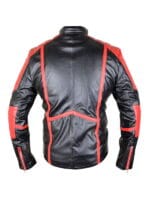 Black Superman SuperHero Leather Jacket - Image 2