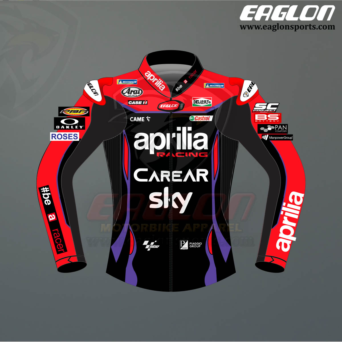 Maverick Vinales MotoGP 2023 Aprilia Racing Jacket