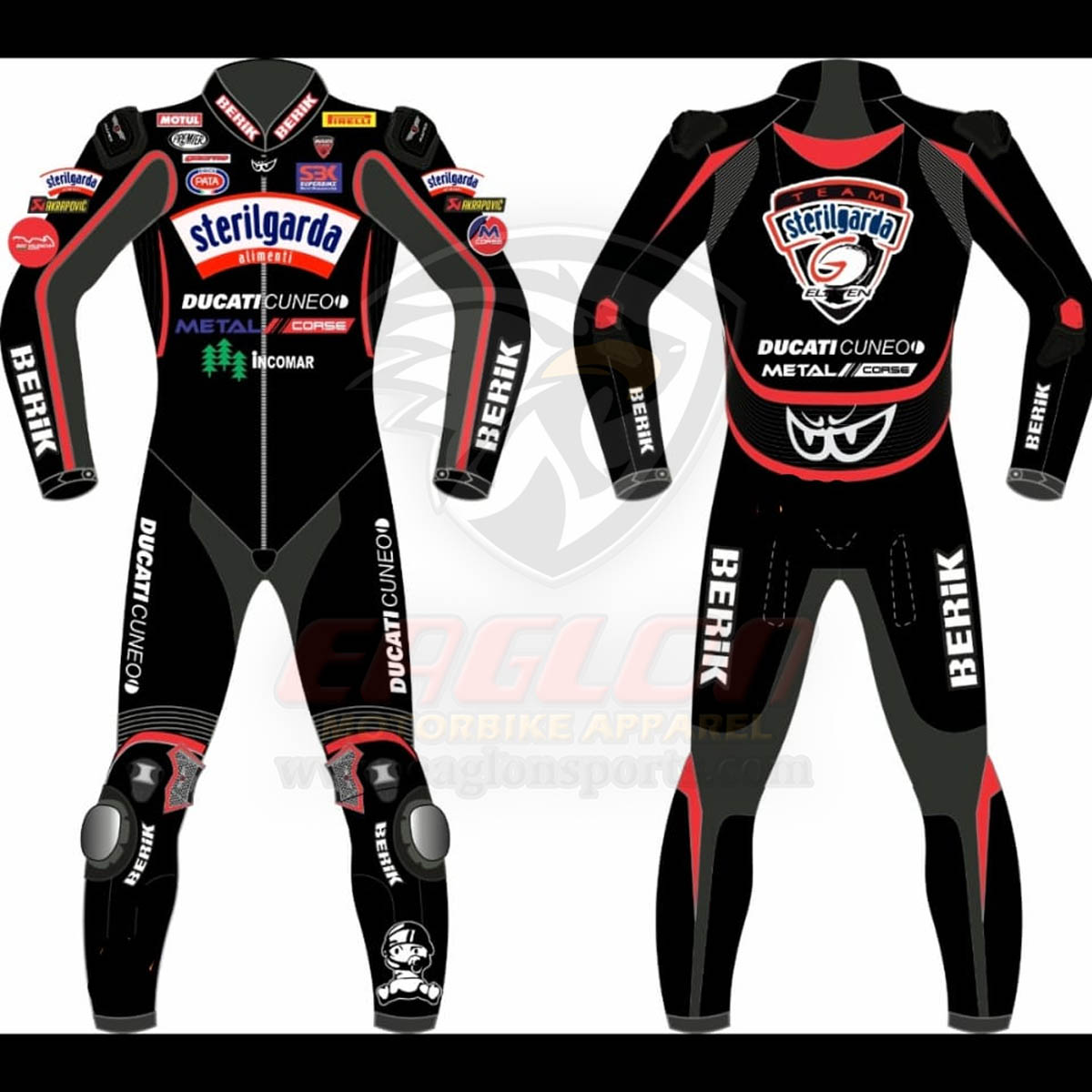 Ruben Xaus 2008 Sterligarda Leather Race Suit