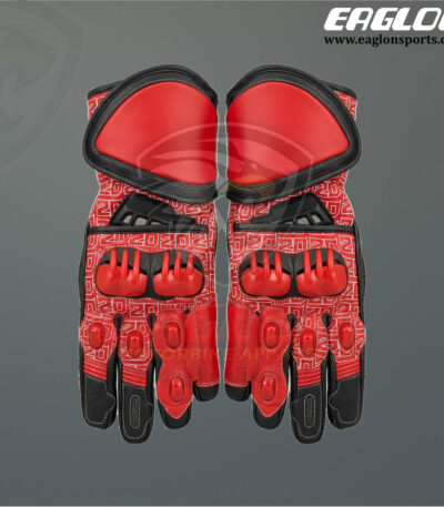 Fabio Quartararo MotoGP 2023 Leather Race Gloves