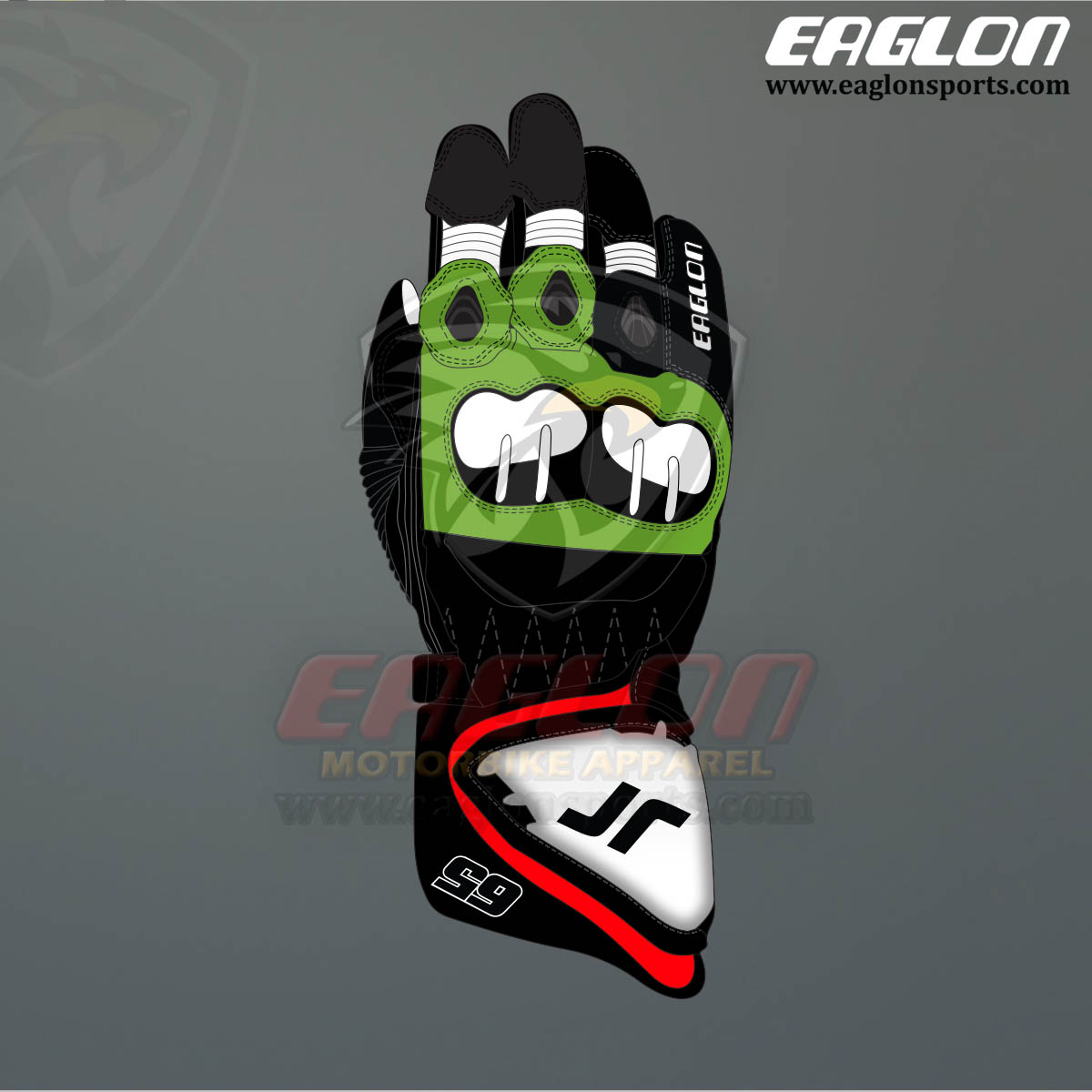 Jonathan Rea Kawasaki MotoGP 2023 Race Gloves
