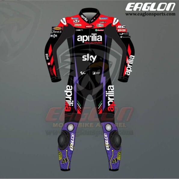 Aleix Espargaro MotoGP 2024 Aprilia Race Suit