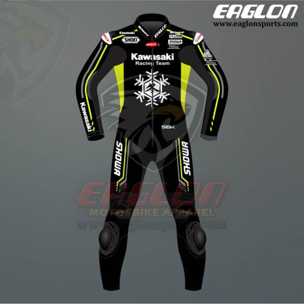 Axel Bassani Kawasaki Winter Test 2024 Race Suit
