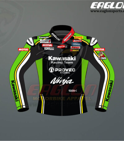 Axel Bassani WSBK 2024 Kawasaki Racing Jacket