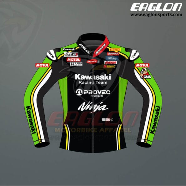 Axel Bassani WSBK 2024 Kawasaki Racing Jacket
