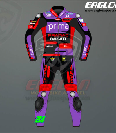 Franco Morbidelli 2024 Ducati Pramac Race Suit