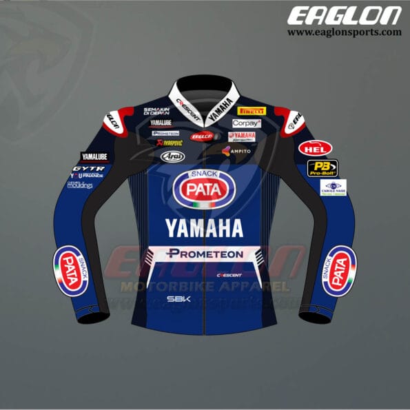 Jonathan Rea Pata Yamaha WSBK 2024 Race Jacket