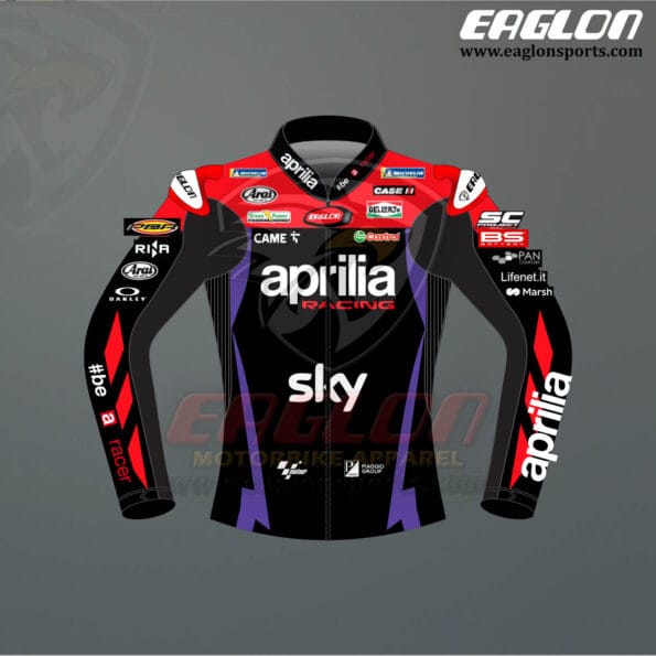 Maverick Vinales MotoGP 2024 Aprilia Race Jacket