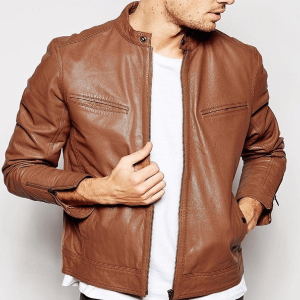 stylish leather jackets for men