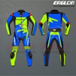 Green Power Motorcycle Race Suit