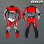 Red and Grey Shade Race Suit