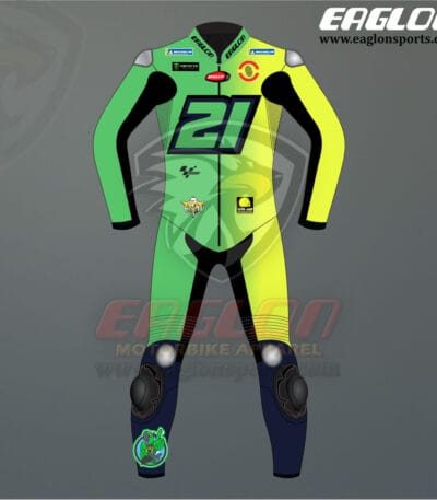 Franco Morbidelli Winter Test 2024 Motorcycle Suit