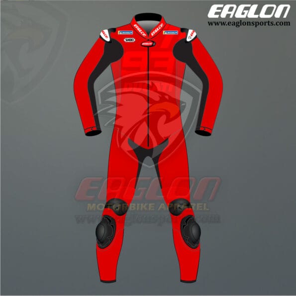 Marc Marquez Winter Test 2024 Motorcycle Suit