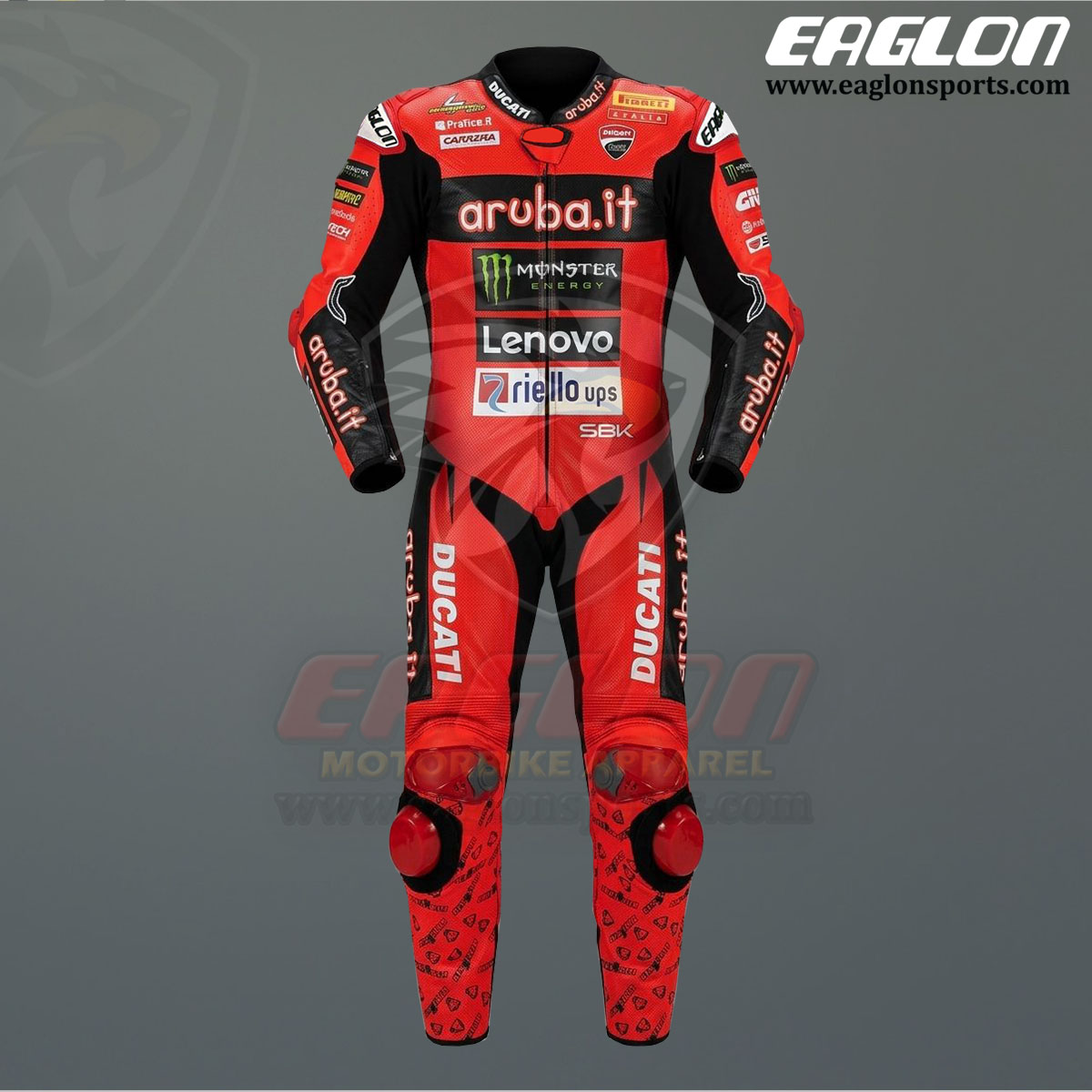 Alvaro Bautista Ducati SBK 2025 Race Suit Alvaro Bautista Ducati SBK 2025 Race Suit