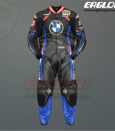 BMW Black Leather Race Suit
