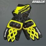 Suzuki Leather Race Gloves