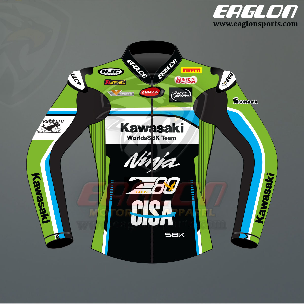 Kawasaki Ninja 2026 Garrett Gerloff Race Jacket Kawasaki Ninja 2026 Garrett Gerloff Race Jacket