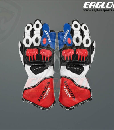 Honda CBR Leather Race Gloves