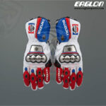 Pepsi Suzuki Leather Riding Gloves